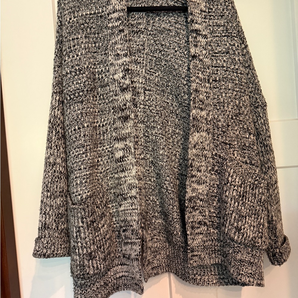 FYLO Black and White Women's Cardigan